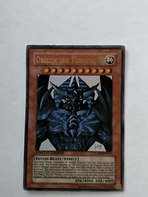 Obelisk the Tormentor - JUMP-EN037 - Ultra Rare - Limited Edition MP Yugioh-image