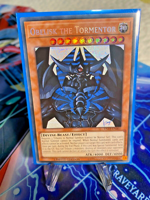 Yu-Gi-Oh! Obelisk the Tormentor Prismastic Secret Rare TN19-EN007 Limited Ed. NM-image
