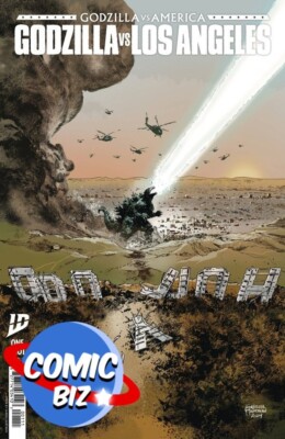 GODZILLA VS AMERICA LOS ANGELES #1 (2025) 1ST PRINTING MAIN COVER IDW-image