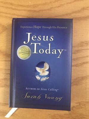 Jesus Today by Sarah Young Deluxe Soft Blue 