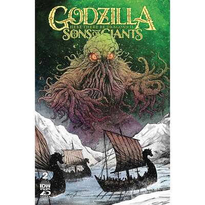 Godzilla Here There Be Dragons II Sons Of Giants #2 Cover B Smith IDW-image