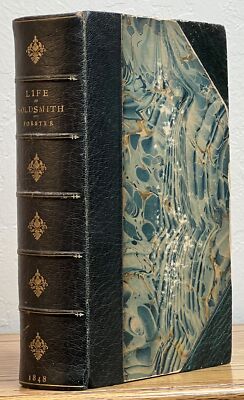 John Forster / LIFE And ADVENTURES Of OLIVER GOLDSMITH 1st ed 1848-image