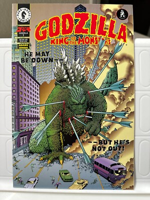 1995 Godzilla Darkhorse King of the Monsters #7 NM-image