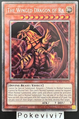 YU-GI-OH! Card THE WINGED DRAGON OF RA RA04-EN118 PSR NEW-image