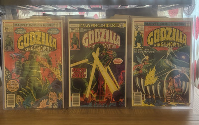 Godzilla 1977 Issues 1-3-image