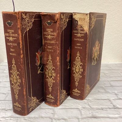 Memoirs Of The Emperor Napoleon by Madame Junot, 3 Vols. 1901 St. Dunstan -image