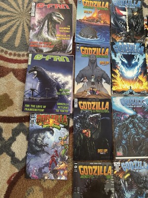 Lot Of Various Godzilla Comics-image