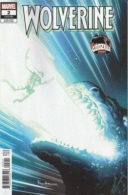 Wolverine (8th Series) #2A VF/NM; Marvel | 394 Godzilla Variant - we combine shi-image