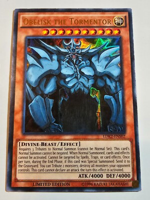 Obelisk the Tormentor - LDK2-ENS02 - Ultra Rare - Limited Edition Yugioh-image