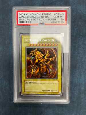 YUGIOH Promo Winged Dragon of Ra GBI SCR PSA 10 #2-image