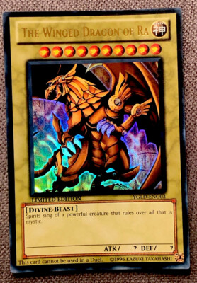 Yugioh! The Winged Dragon of Ra YGLD-ENG03 Ultra Rare Limited Edition NM-image