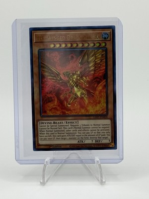 The Winged Dragon of Ra - LED7-EN000 - Ultra Rare - Alternate Art - NM - Yugioh-image