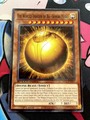 YUGIOH The Winged Dragon of Ra - Sphere Mode SBC2-END03 COMMON - SPEED DUEL-image