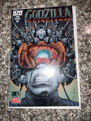 Godzilla Cataclysm #4 ORIGINAL Vintage 2014 IDW Comics B&B-image