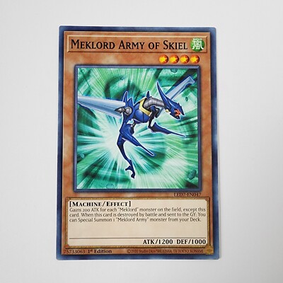 Meklord Army Of Skiel - LED7-EN047 -  Common - 1st ed -  NM  Rage of Ra - Yugioh-image