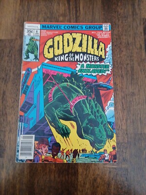 Godzilla (1977 Marvel) #6 Jan 1978 A Monster Enslaved Very Good VG Doug Moench-image