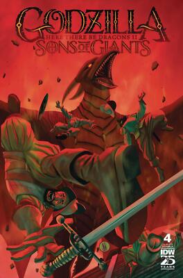 Godzilla Here There Be Dragons Ii Sons Of Giants #4 Cvr A Miranda Idw Comic-image