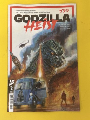 Godzilla Heist #2 A Cvr Bagged & Boarded 2025 NM Comics Unread 🐶-image