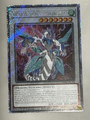 RA04-EN249 Clear Wing Synchro Dragon Quarter Century Rare 1st Ed YuGiOh-image