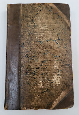 THE SENTIMENTS OF EXPERIENCE BOB SHORT 1787 MINIATURE BOOK 3/4 BOUND LEATHER-image