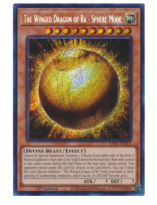 The Winged Dragon of Ra - Sphere Mode RA01-EN007 Secret Rare-image