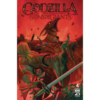 Godzilla Here There Be Dragons II Sons Of Giants #4 IDW First Printing-image
