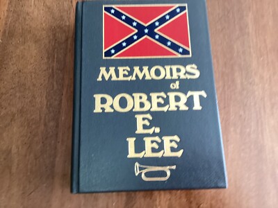 Memoirs of Robert E. Lee by A. L. Lang 1983 Hardcover leather bound Blue & Gray-image