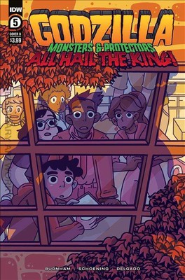 Godzilla: Monsters And Protectors All Hail the King! #5B VF/NM; IDW | Last Issue-image