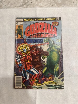 Godzilla King of Monsters #11 Battle of the Behemoths Marvel June-1978 -image