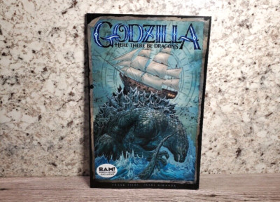 GODZILLA HERE THERE BE DRAGONS ~ IDW BAM EXCLUSIVE FRANK TIERI SIGNED ~ 2024-image