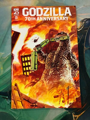 Godzilla 70th Anniversary #1 Set Of 2 Covers A & B NM 1st Print IDW 2024 Toho-image