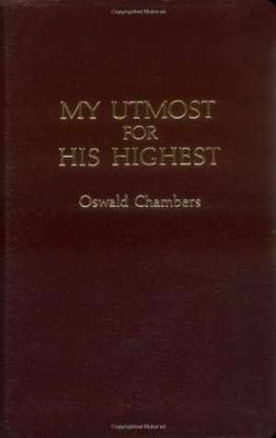 My Utmost for His Highest - Leather Bound, by Chambers Oswald - Good j-image