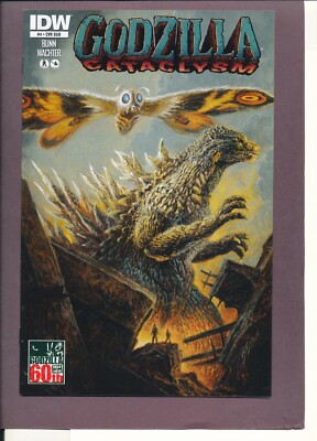 Godzilla 4 Cataclysm NM/NM+ 9.4/9.6 Cover B Sub Variant 2014-image