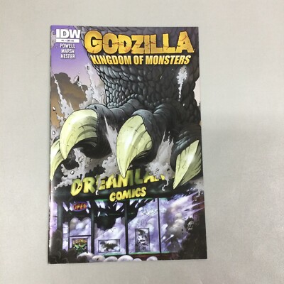 Godzilla Kingdom Of Monster #1 Dreamland Comics Exclusive IDW 2011 (GZ98)-image