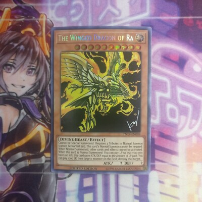 1X THE WINGED DRAGON OF RA ORCS-ENSE2 LDK2-ENS03 TN19-EN009 YUGIOH-image