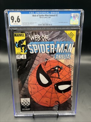 Web of Spider-Man Annual #2 (Marvel Comics September 1986) CGC Graded 9.6 NM+-image