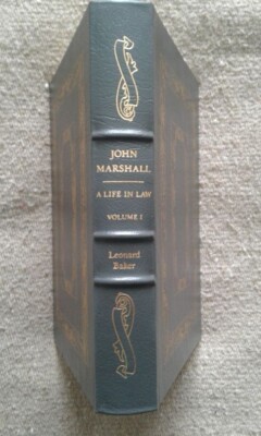 John Marshall A Life in Law by Leonard Baker Vol 1 -  Easton Press – like new-image