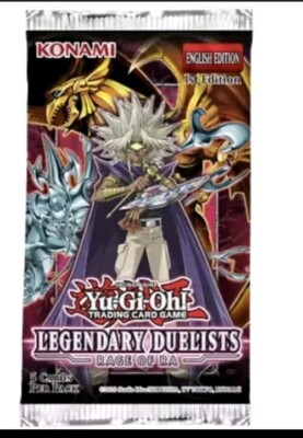 Konami Yu-Gi-Oh Rage of Ra Trading Card Game Booster Pack-image