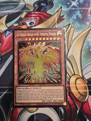 Yu-Gi-Oh! The Winged Dragon Of Ra - Immortal Phoenix MIL1-EN001 Collector Rare-image