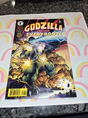 EXTREMELY RARE  Godzilla Versus Everybody! #8-image