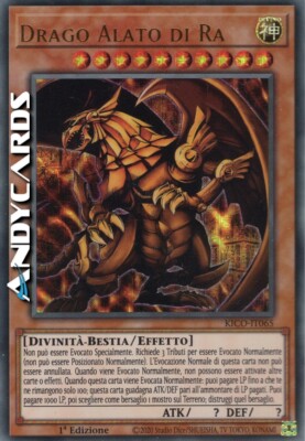 WINGED DRAGON OF RA (The Winged Dragon Of Ra) • Rare Millennium • KICO IT065 • 1Ed-image