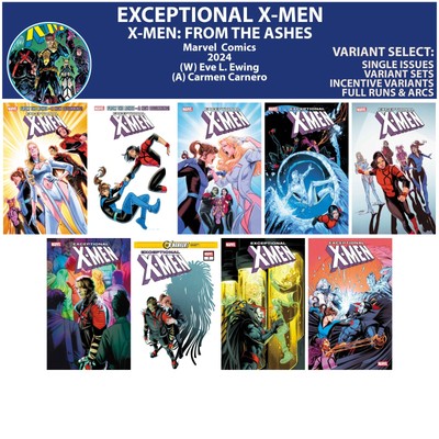 X-Men: Exceptional X-Men (2024) #1 2 3 4 5 6 7 8 9 Marvel Comics COVER SELECT-image