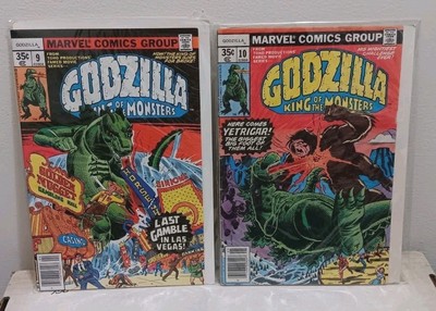 Godzilla - Marvel Comics Lot - Bronze Age - 9 & 10-image