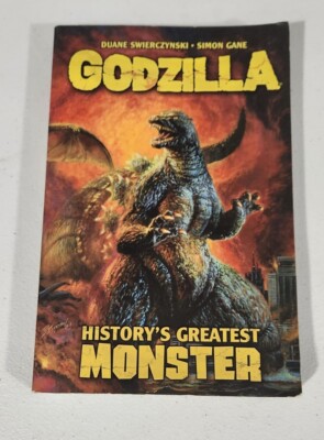 Godzilla History's Greatest Monster Paperback Comic Book -image