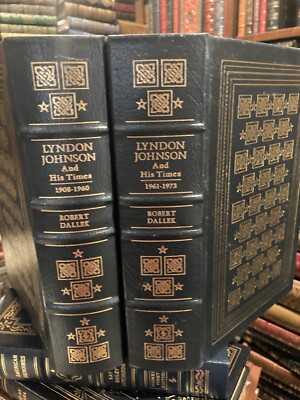 Easton Press: PRESIDENT LYNDON B. JOHNSON: TEXAS SENATOR: DALLEK:  2 VOLS-image