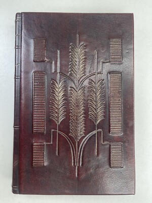 Mount Batten Richard Hough Leather Bound Book w Gold Leaf Collectors 1st Edition-image