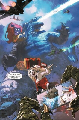 JUSTICE LEAGUE VS GODZILLA VS KONG 2 #2 (OF 7) CVR B  - PRESALE 7/2/25-image
