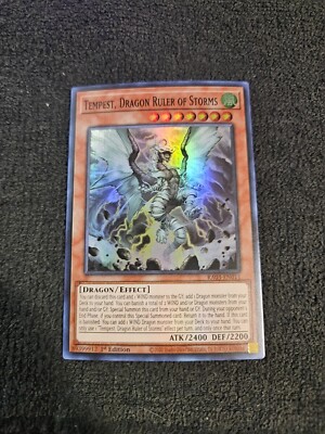 Tempest, Dragon Ruler of Storms - RA03-EN011 - NM - Super Rare - 1st ed - Yugioh-image