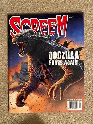 Screem Magazine #28 (2014): Godzilla, movie sci-fi horror-image