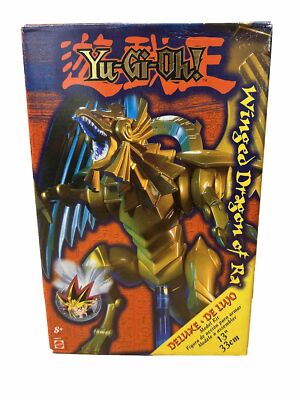 Winged Dragon Of Ra Deluxe Figure Kit Yu-Gi-Oh! 2003 Mattel Incomplete In Box-image